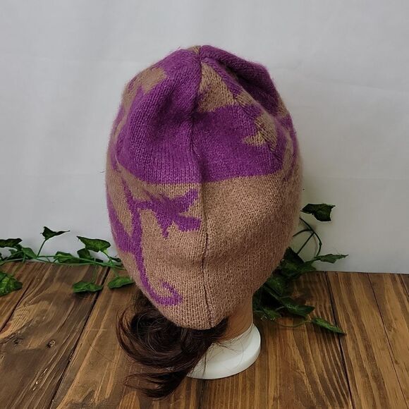 Turtle Fur. Vermont Collection. Cashmere, Angora and Wool. Beanie. OSFA. EUC - Picture 4 of 8